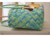 Handmade Dachshund Cartoon Rattan Tote: Woven Vegetable Basket for Work & Commute
