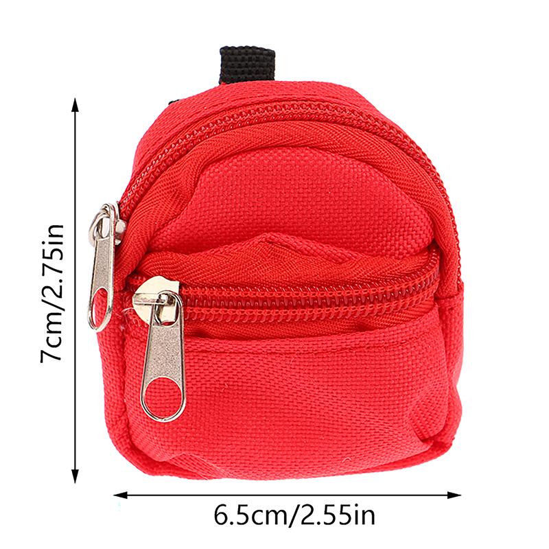 Cartera Pequeña con Cremallera Llavero Ligero Linda Colgante de Bolso Adorno Decorativo para Mochila Accesorio Diario para Mujer