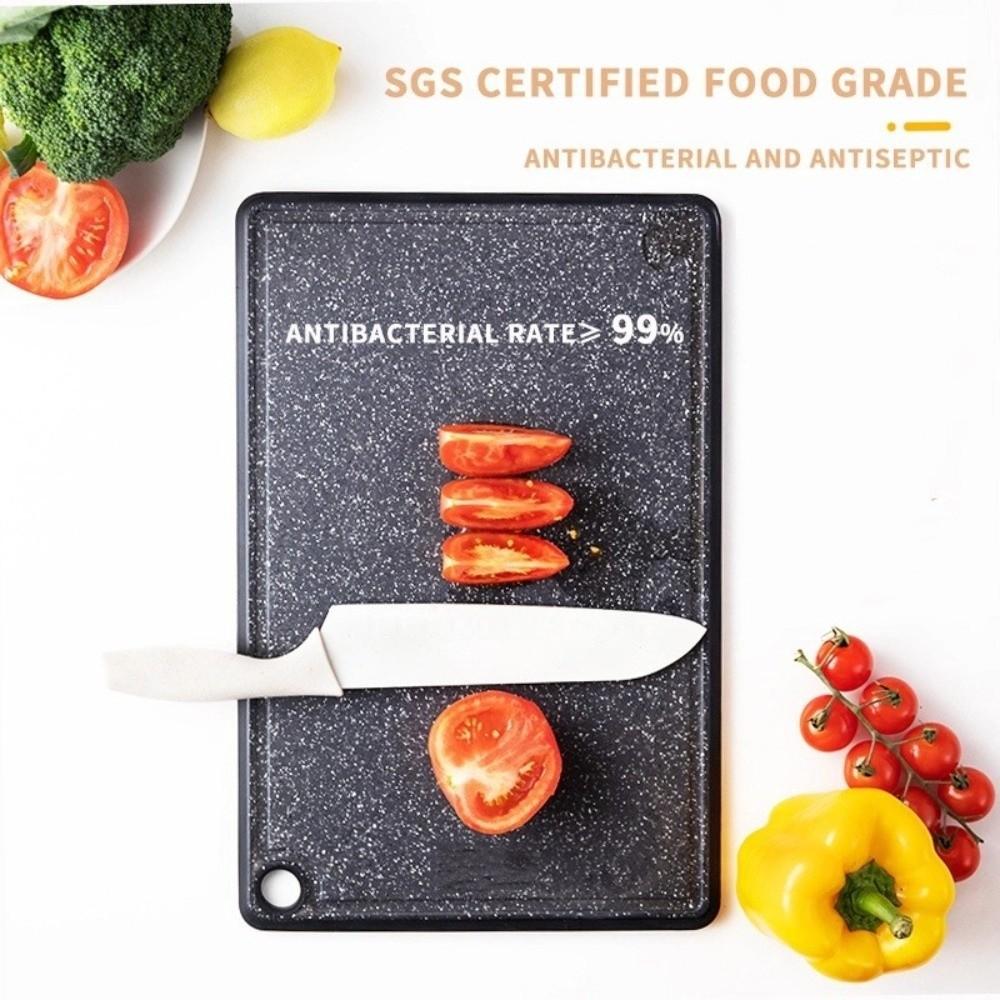Antypoślizgowa Deska do Krojenia Owoców i Warzyw Antybakteryjna Deska do Krojenia Mięsa Plastikowa Deska do Siekania