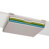 Joseph Joseph Slim Color-Coded Cutting Board Set, Multicolor, Large, Folio, Under-Shelf, 60235, Set of 3