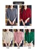 Women's Short Cardigan Sweater - 2025 Spring/Autumn Fashion, Loose Knitted Zipper Jacket for Moms