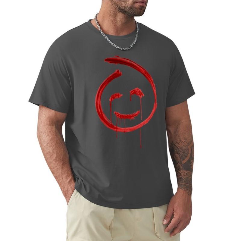 Rotes John Symbol T-Shirt Tierprint Shirt für Jungen Grafik T-Shirt Hippie Kleidung Herren Grafik T-Shirts lustig 4XL black