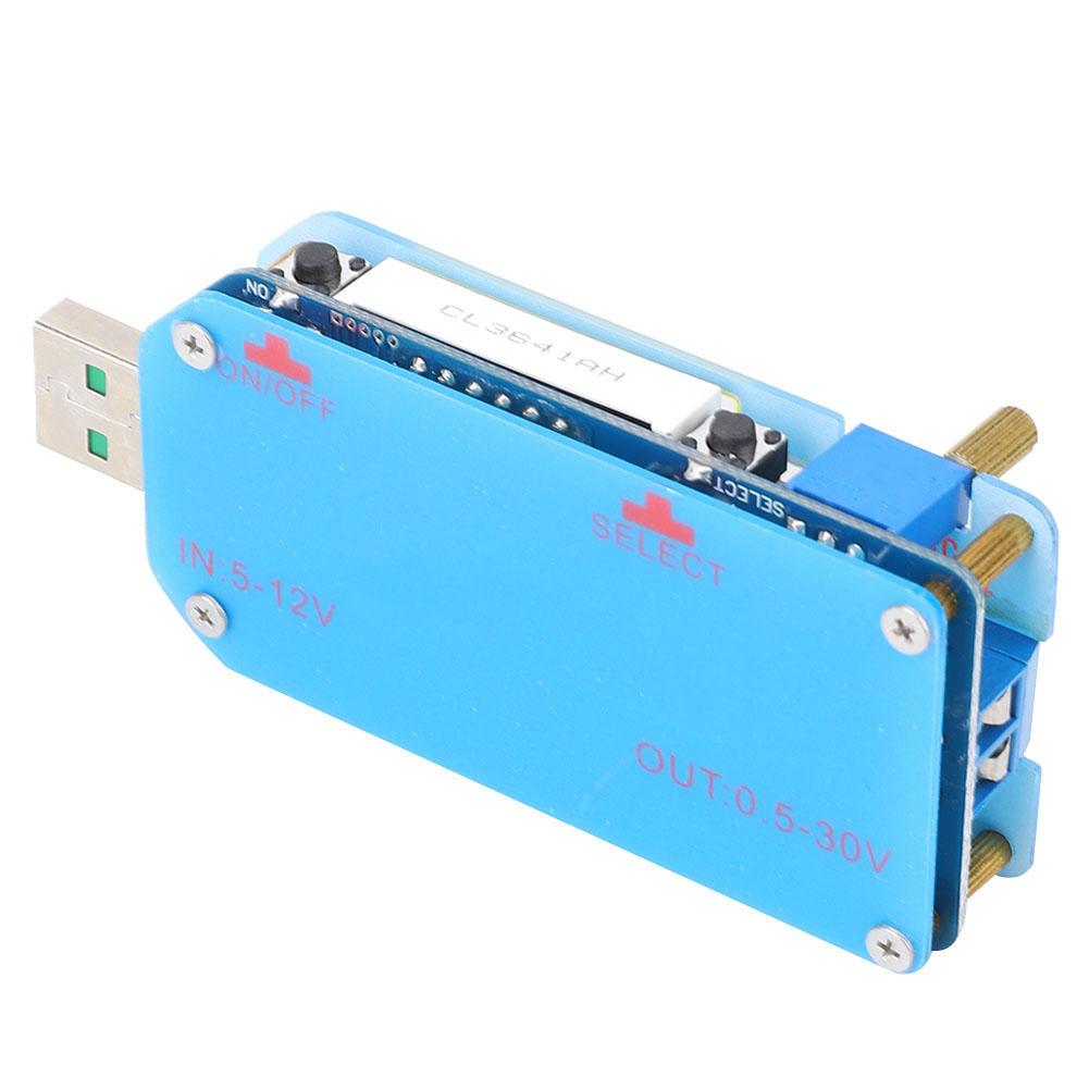 

USB UpDown Power Supply Module Voltage Boost 5~12V to 0.5~30V 2A Module 15W