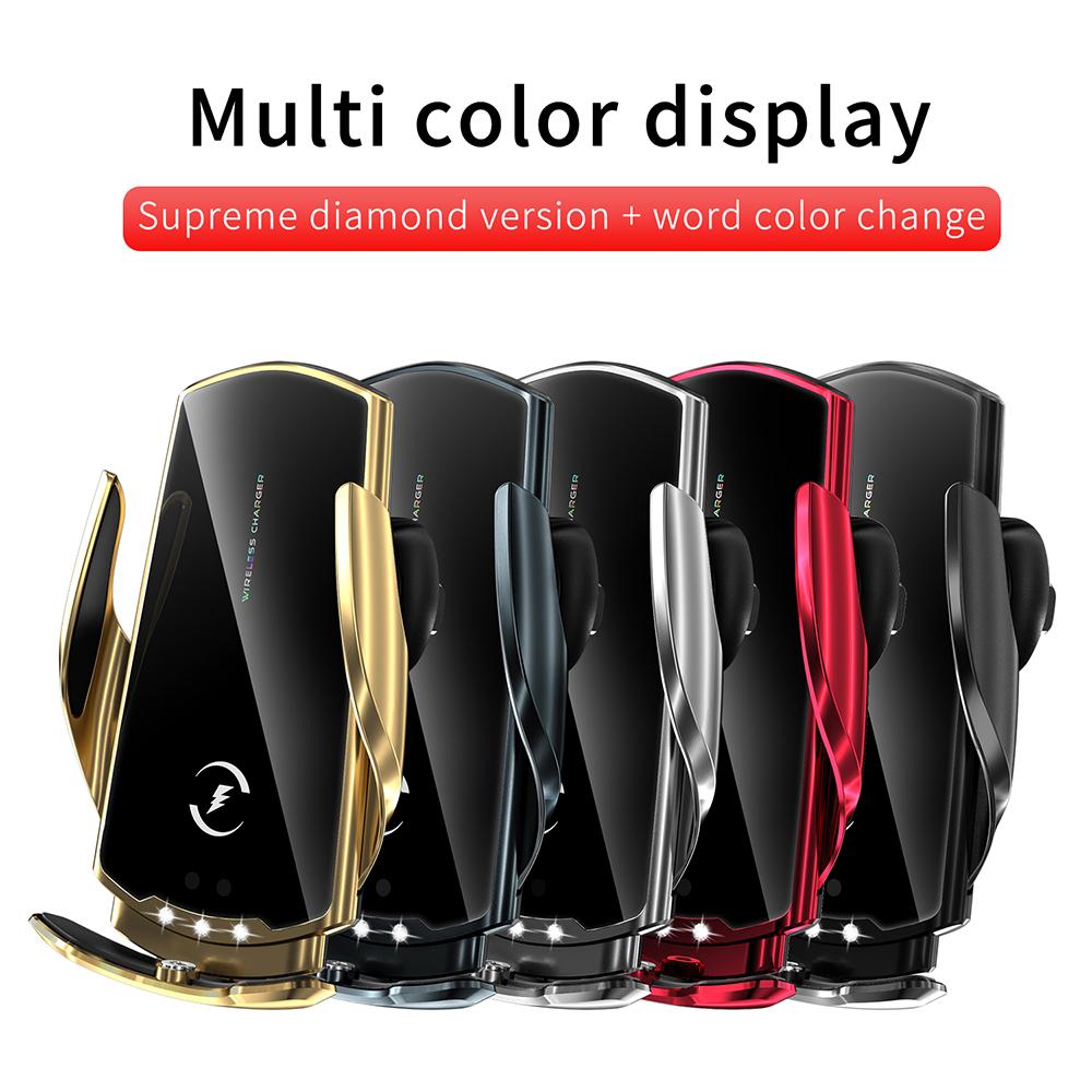 Магнитный автомобильный держатель для зарядки 15 Вт Foriphone 11 Pro 11 Max с умным — фото 7