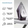 Fer à repasser braun si7181vi texstyle 7 3100 w violet