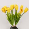 Real Touch Simulation Big Tulip Realistic Faux Tulip Branch Vase Decor Fake Flower  Teacher's Day
