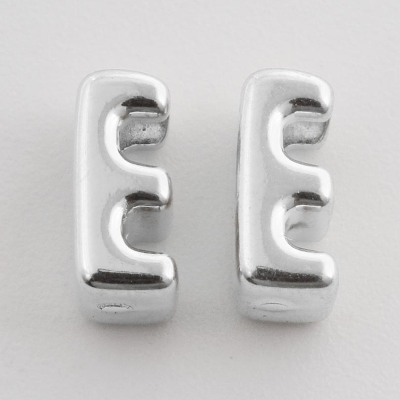 3/6 Stück Kein Ausbleichen Mini-Buchstabenperlen 304 Edelstahlperlen Für Schmuckherstellung Zubehör Handgefertigte Armbänder Fußkettchen Materialien Großhandel