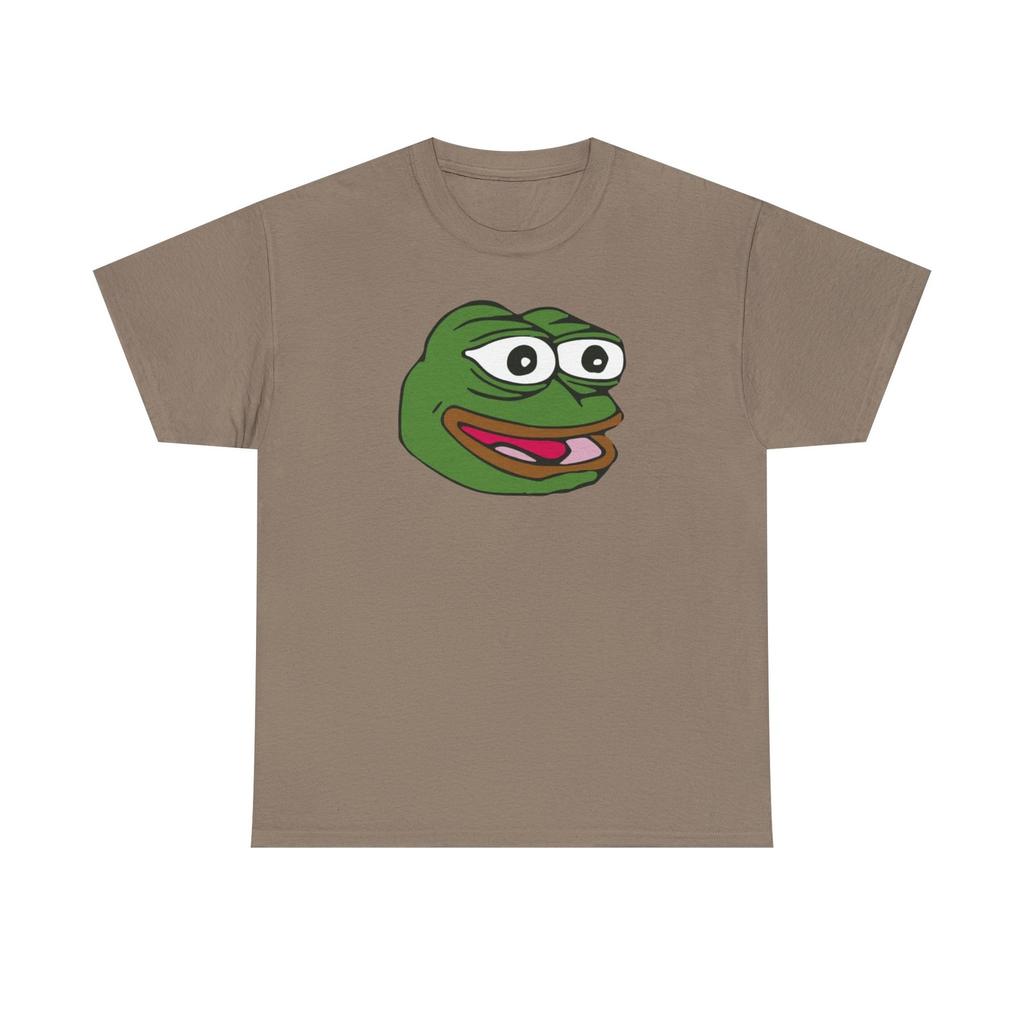 Smiling Frog Face Tee | Cartoon Pepe Frog Shirt