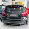 For Mercedes Benz A Class W176 A180 A200 A250 A260 A45 AMG 2013-2018 Rear Bumper Diffuser Lip Rear Side Splitters Spoiler Lip