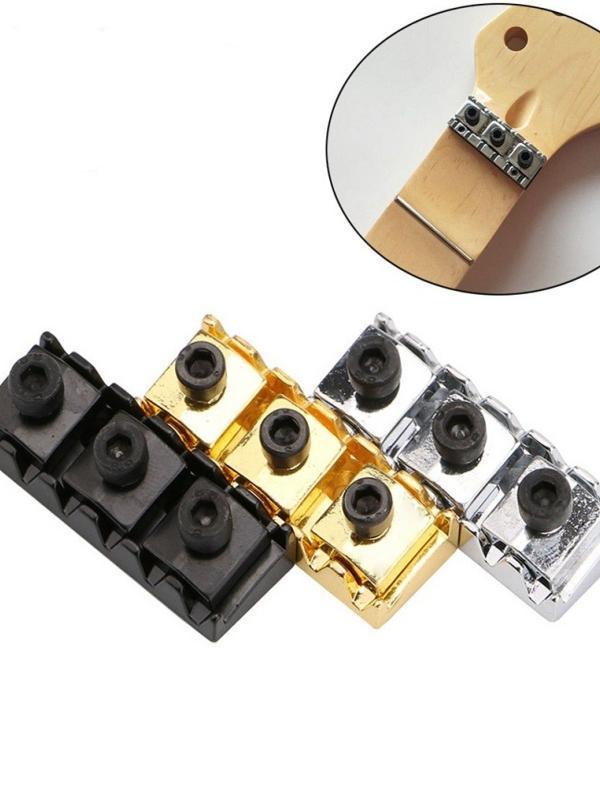 Electric Guitar Double Rocker String Locking Block Saddle Screw Gasket - Spare Parts