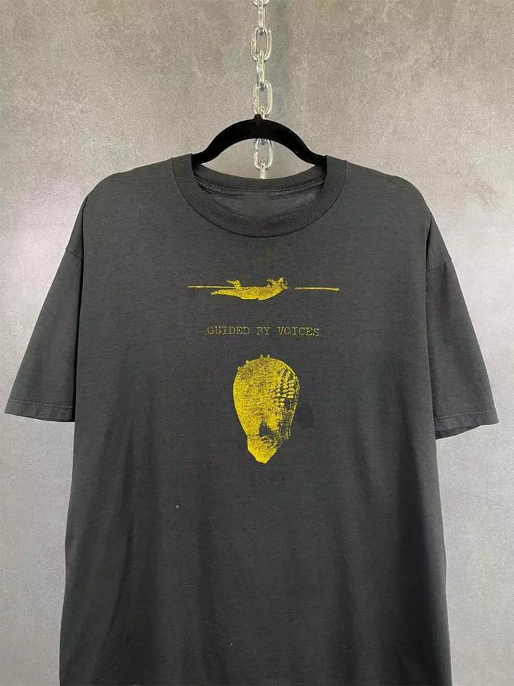 Band Rare Guided By Voices black Tour Unisex Cotton T-Shirt DO580 Unisex T-Shirt L