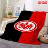 1pz Coperta in Flanella con Stampa Eintracht Frankfurt, Alta Qualità, Confortevole per Tutte le Stagioni, Decorazione per la Casa, Calore e Comfort