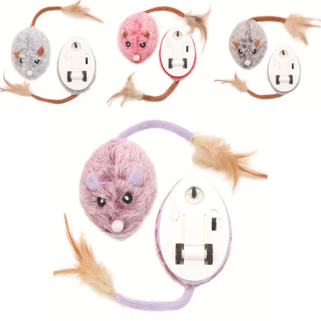 Electric Simulation Mouse Cat Dog Pet Entertainment Toy With Sound Function For Cats And Pet Enthusiasts