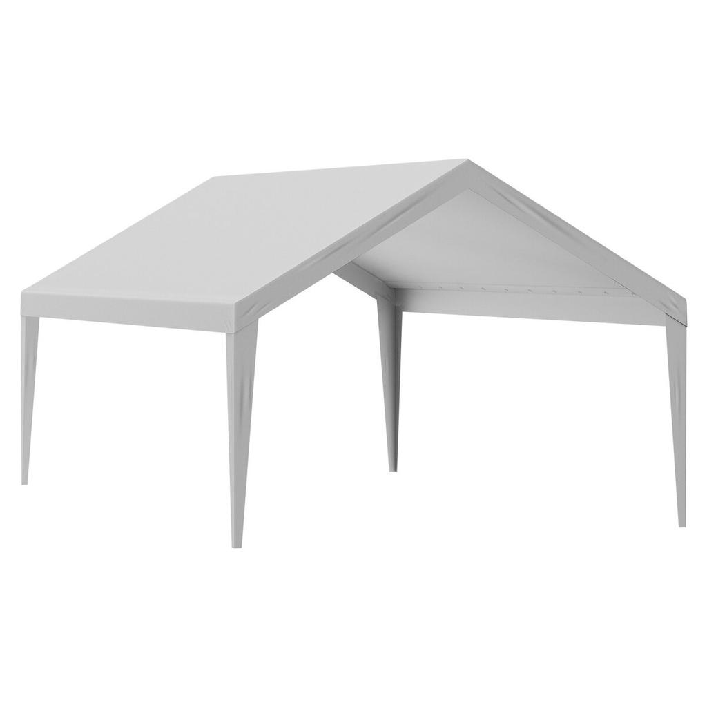Carport Replacement Canopy Cover 13 x 20 ft, Garage Top Tent Shelter Tarp Heavy-Duty Waterproof & UV Protected, Easy Installation with Ball