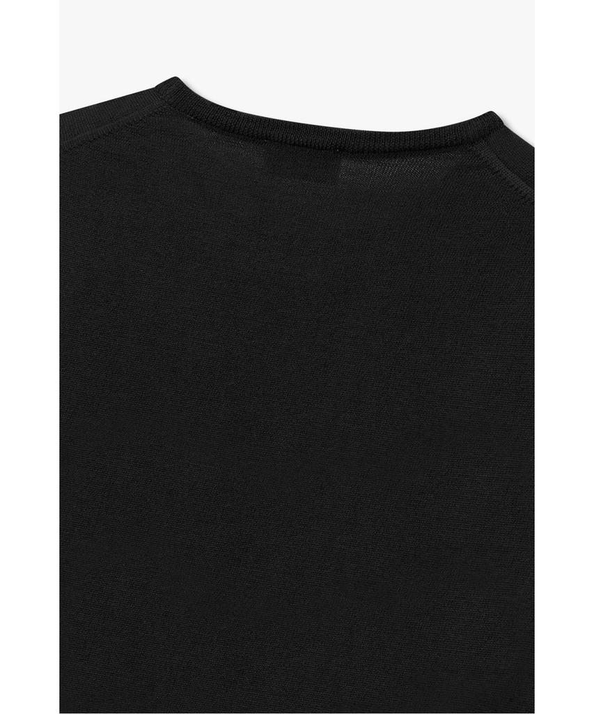 MAN ON THE BOON [Morgano] Crewneck Sweater_Black 4715313913