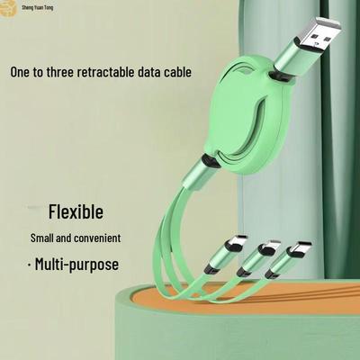 ShengYuanTong 3-in-1 Retractable Charging Cable
