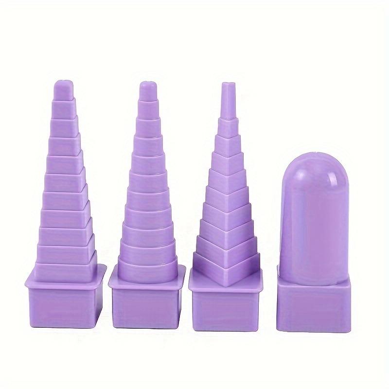 4pcs/set Wire Wrap Tool Set 3 Different Shapes Square Round and Triangle Plus Interchangeable Handles Metal Jewelry Molding