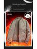 Leichte Herren-Pufferjacke mit Entendaunen - Stilvoller Herbst/Winter Stehkragen, Kurz und Warm