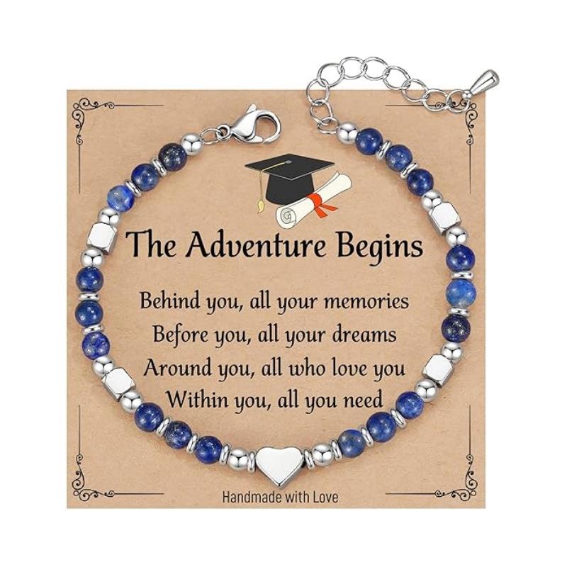 JYL TS Bracelet Adjustable Lobster Clasp Heart Pendant Enhances Relationship Luck