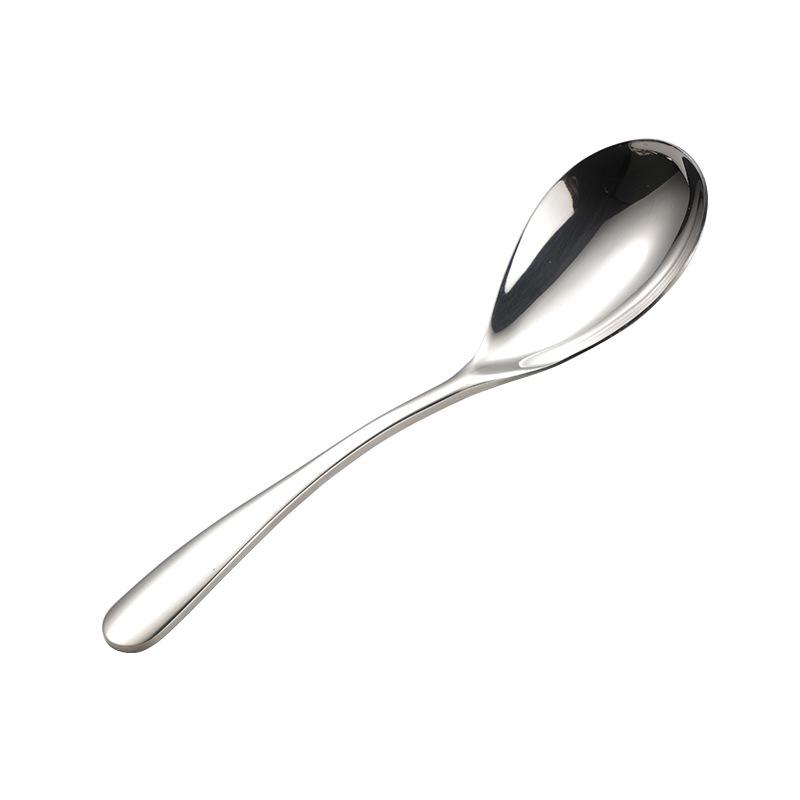 316 Stainless Steel Spoon Adult Thickened Household Long Handle Round Spoon Spoon Spoon Spoon Large Long Handle
