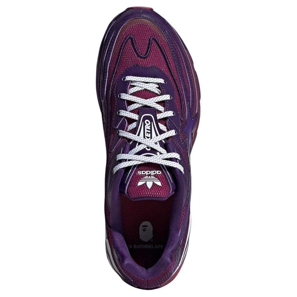 Adidas Bape X Adidas Orketro 'Dark Purple' Sneakers JH6362