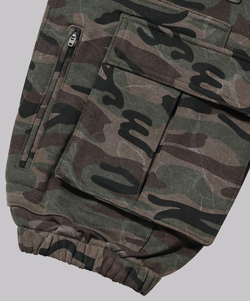 Koneobeulleseu Camo Wide Sweat Jogger Pants