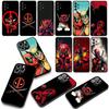 Comics Deadpool Marvel Cover Phone Case for Apple iPhone 17 16 11 Pro XS Max XR 6 7 8 Plus + SE 2020 5 16E