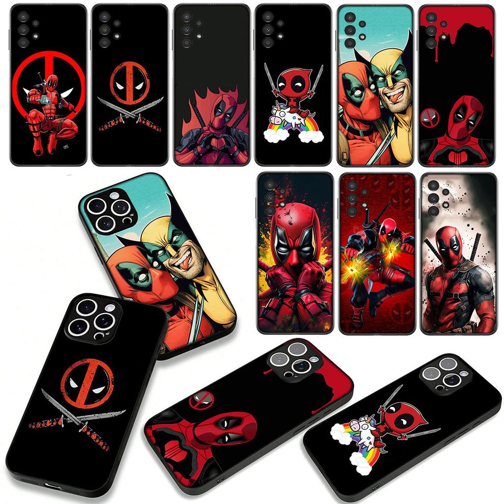 Comics Deadpool Marvel Cover Phone Case for Apple iPhone 17 16 11 Pro XS Max XR 6 7 8 Plus + SE 2020 5 16E