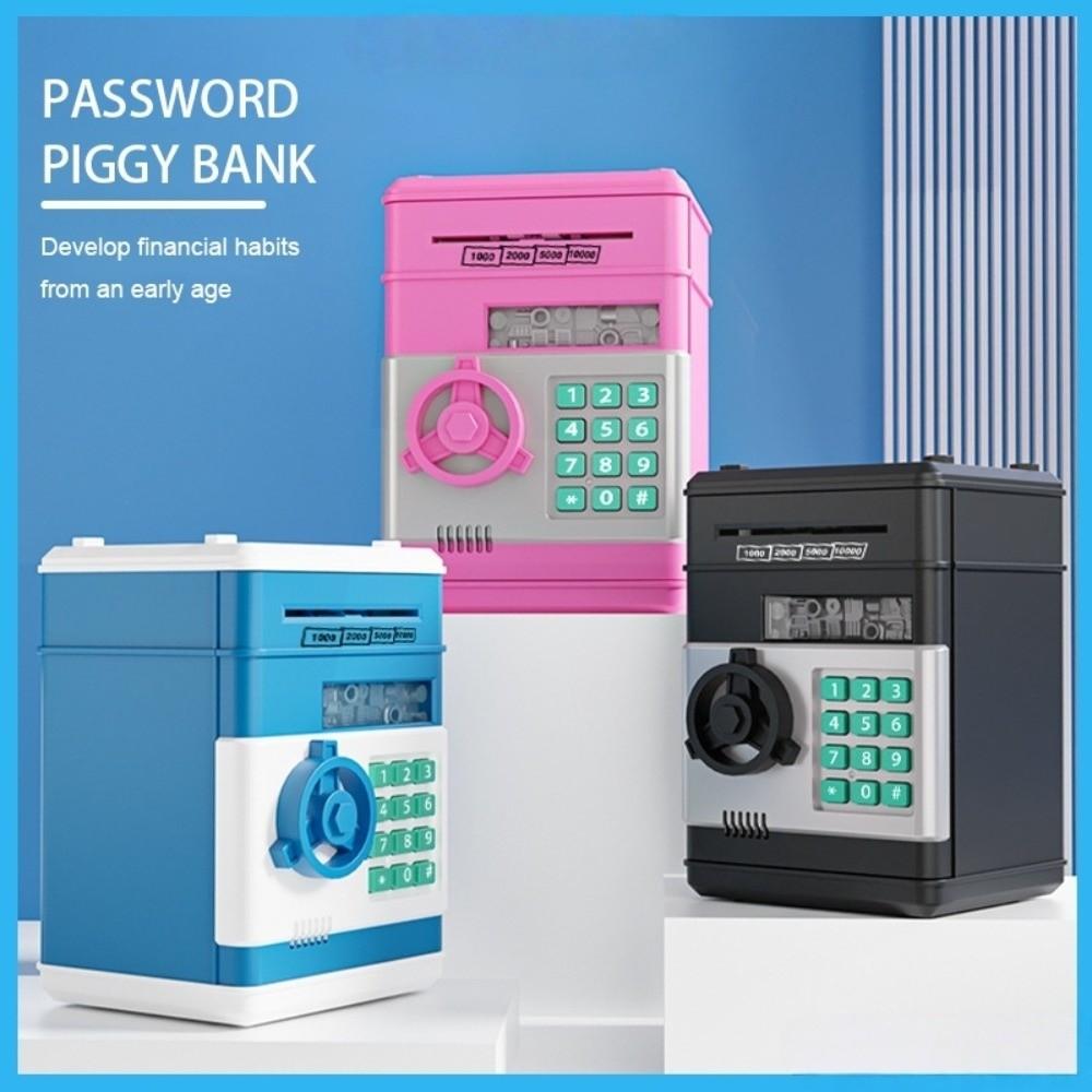LED Display Kids Electronic Money Safe Box Digital Keypad Electronic Save Money Box  Home Use