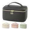 Travel Cosmetic Case Large Capacity Makeup Bag with Removable Divider Waterproof Toiletry Bag with Top Handle Cosmetic Organizer for Vacation Home