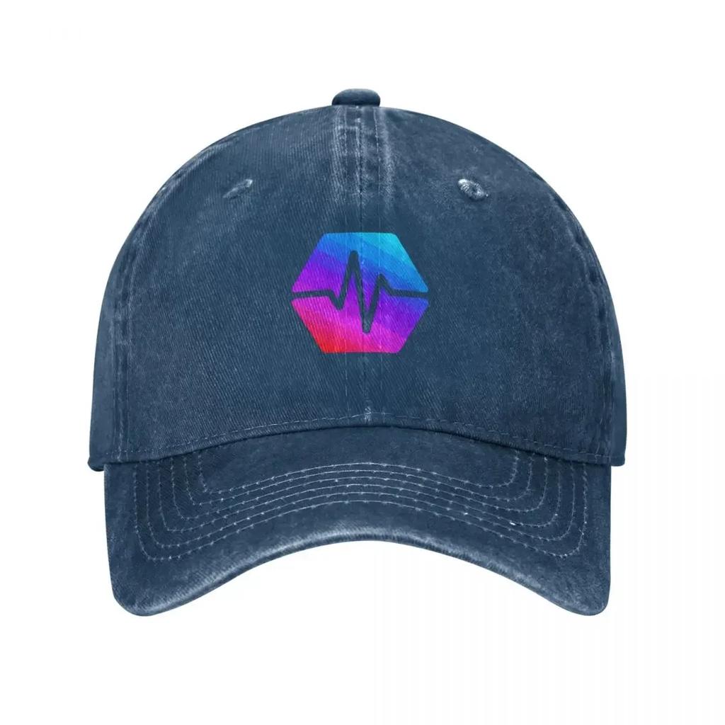 PulseChain Logo Baseball Cap Unisex hat Rave golf hat genuine winter hats for Unisex Baseball For Unisex Womens