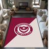 Tappeto Morbido Area Rug con Motivo Calcio Portsmouth FC Antiscivolo Tappeto per Pavimento Interno Tappetino Decorazione Sportiva per Camera da Letto