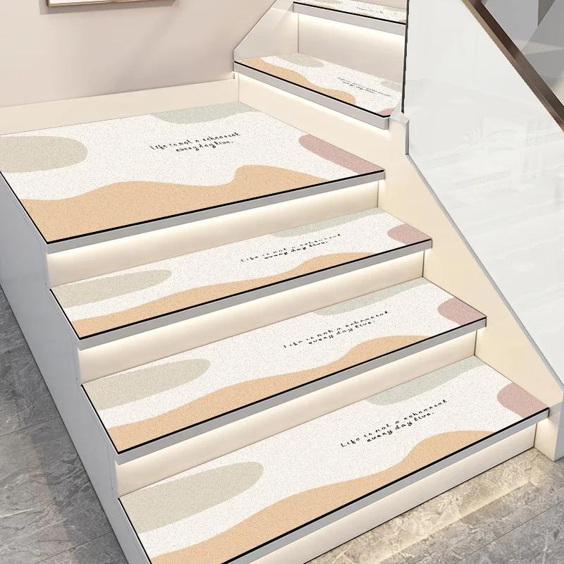 

Абсорбирующий коврик из ПВХ кожи в виде длинной полосы, коврик для ступеней, современный домашний декор, кухня, прачечная, противоскользящий коврик 1pc 76x76cm(30x30in)