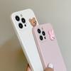 3D süße Kaninchen Cartoon Bär Tiere Handytasche für Iphone 13 12 11 Pro Max 7 8 Plus Xr X Xs Max weiche schöne Rückseite Abdeckung Fall