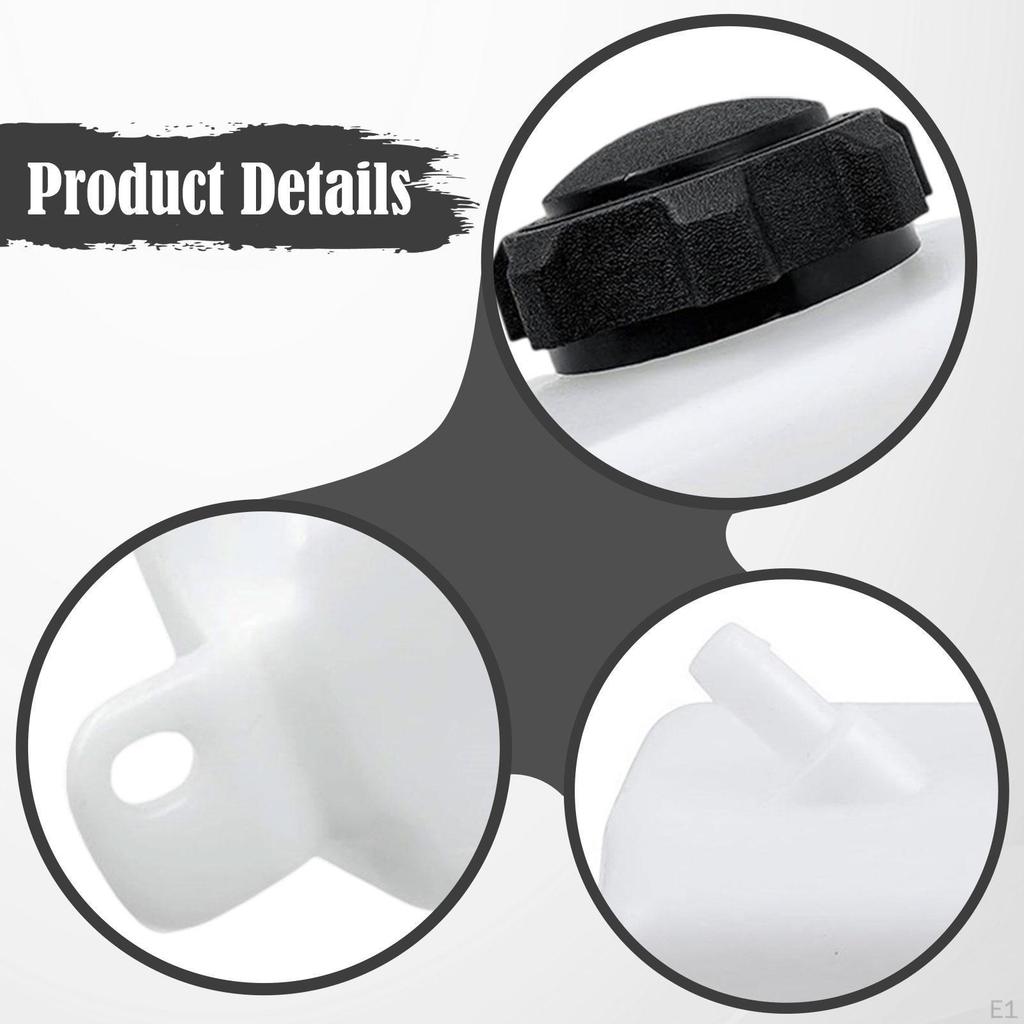 Hydraulic Fluid Expansion Tank Replacement Mower Parts Replace Leakproof Easy to Use Professional