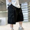 Sommer Kinder dünne abgeschnitten Arbeitshose lose Sporthose Jungen Shorts Trend
