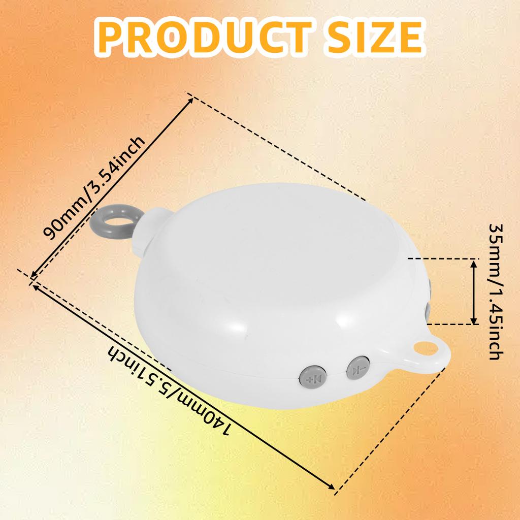 Baby Rotating Music Box ABS Baby Crib Hanging Rattle Bed Bell 3 Modes Baby Soothing Musical Toys 0-12 Months Newborn Gifts