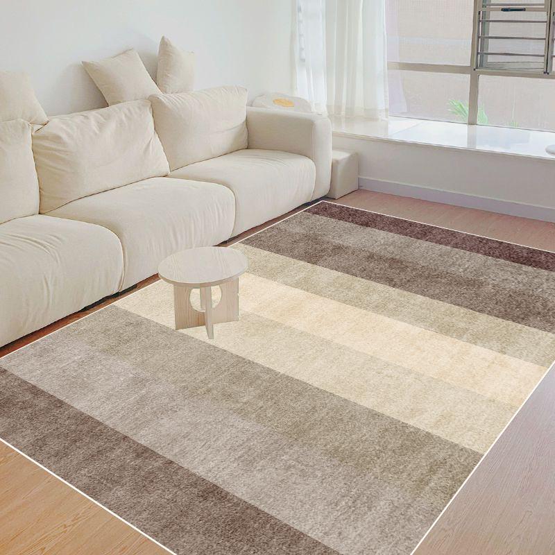 Modern Green Simplicity Carpets for Living Room Abstract Home Decor Light Luxury Rugs Washable Lounge Rug Non-slip Bedroom Mat
