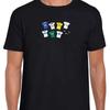 Tranmere Rovers Retro-Trikots Schwarzes T-Shirt Erwachsenen-T-Shirt Tolles Geschenk für Fans
