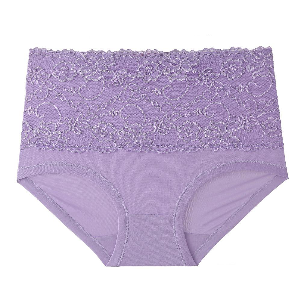 Fashionable Women's Underwear Sexy Lace Comfortable Breathable Summer Thin High Waist Plus Size Women's Triangle Underwear