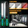 1400LM LED Mechanic LED Work Light Magnetic Base Rotary Folding Work Light Bar High Light 4400mAh Rechargeable