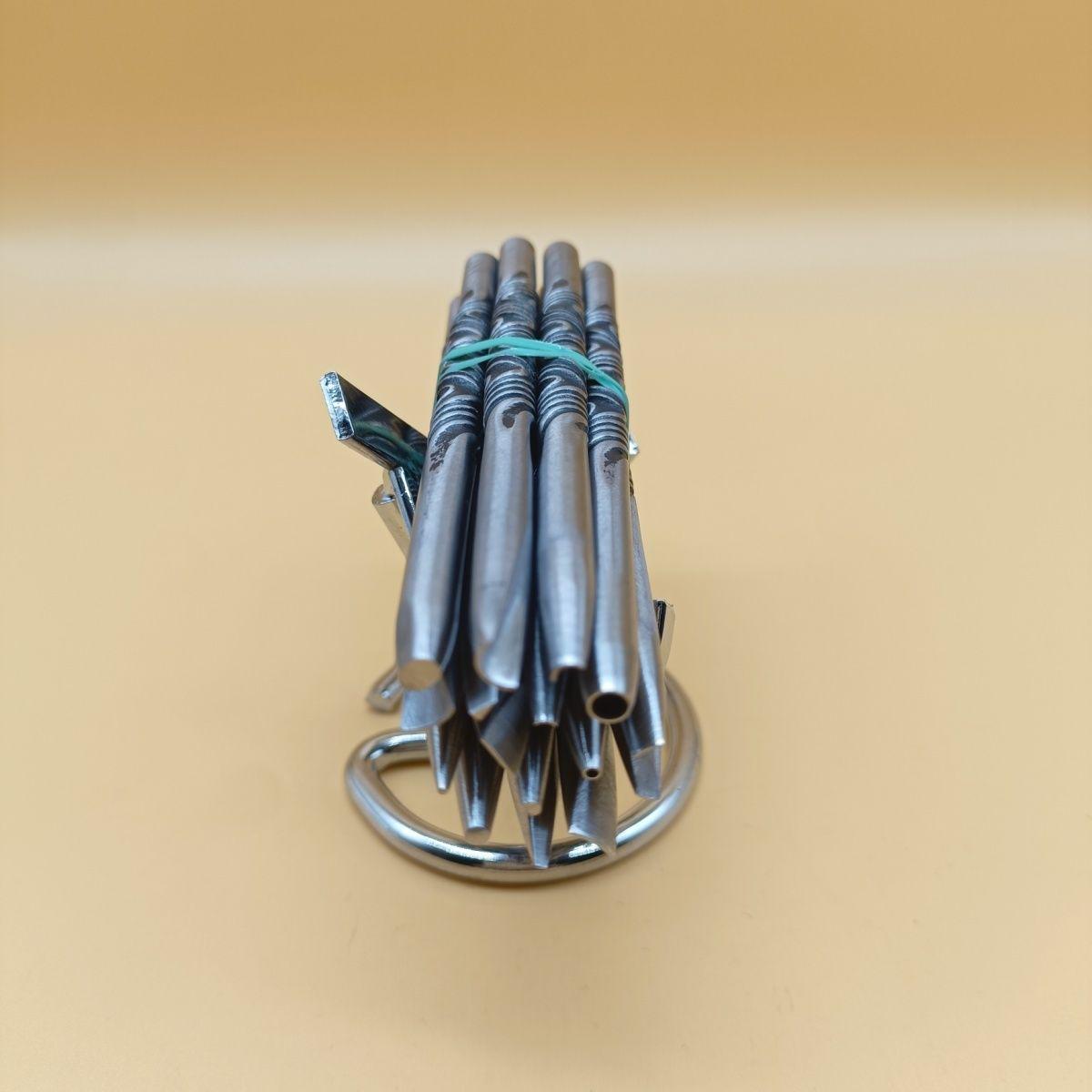 Металлообрабатывающий зубило для ручной гравировки и чеканки меди