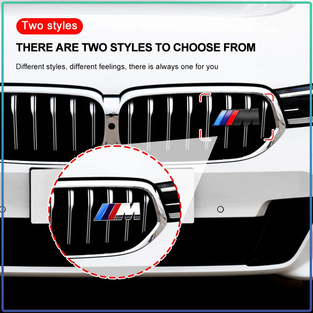 Auto Kühlergrill Abzeichen Aufkleber Auto Karosserie Aufkleber M Sport Abzeichen Beschriftungs Aufkleber für BMW M Performance E46 E39 E90 E60 E36 E38 E53 E70
