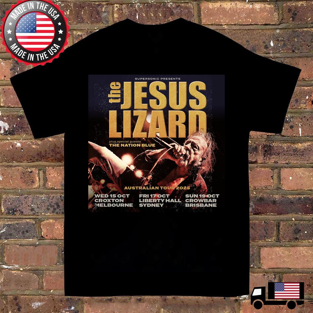 The Jesus Lizard Tour 2025 Gift For Fan All Size S-5XL T-shirt K614