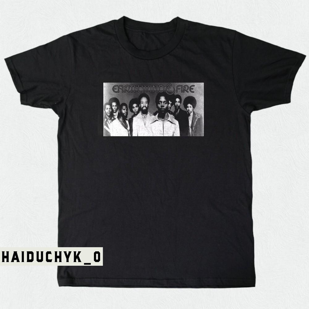 New Earth Wind and Fire Unisex Black T-shirt S-5XL Unisex T-Shirt XL