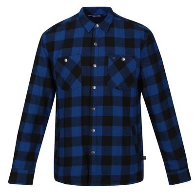Mens Thamos Checked Long-Sleeved Shirt