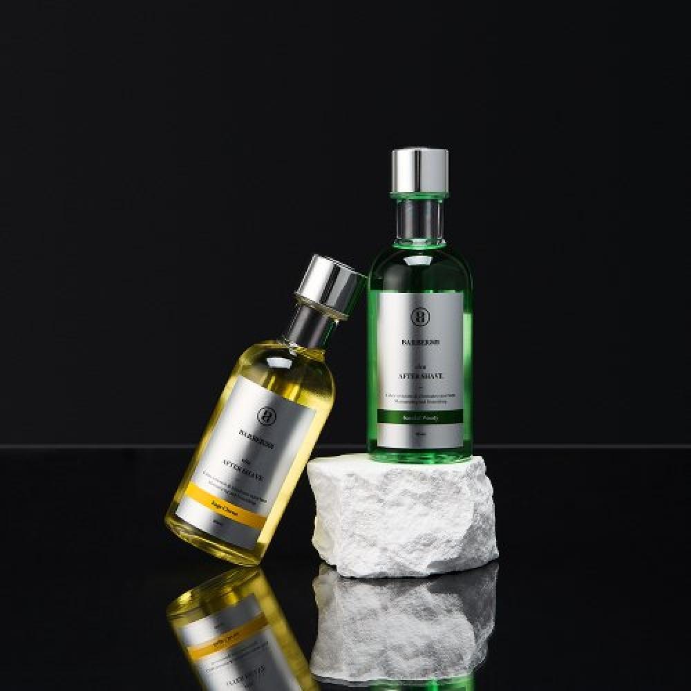 Collect 2 Types Of Barber 501 After Shave 165ml yellow