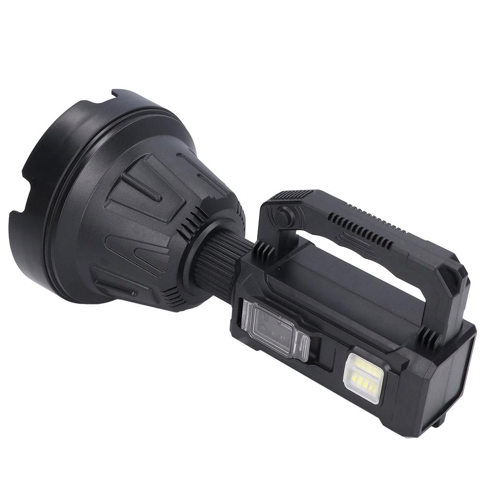 Rechargeable Spotlight Waterproof LED Handheld Flashlight with 6 Lighting Modes for Adventure
