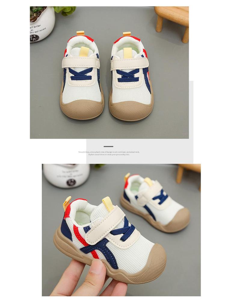 New Autumn & Winter Unisex Baby Toddler Non-Slip Soft Sole Mesh Shoes