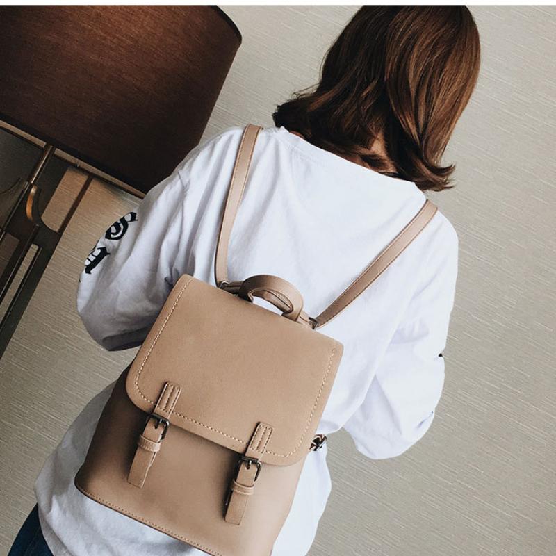 Рюкзак женский противоугонный школьный рюкзак легкая сумка через плечо сумка дорожная — фото 8